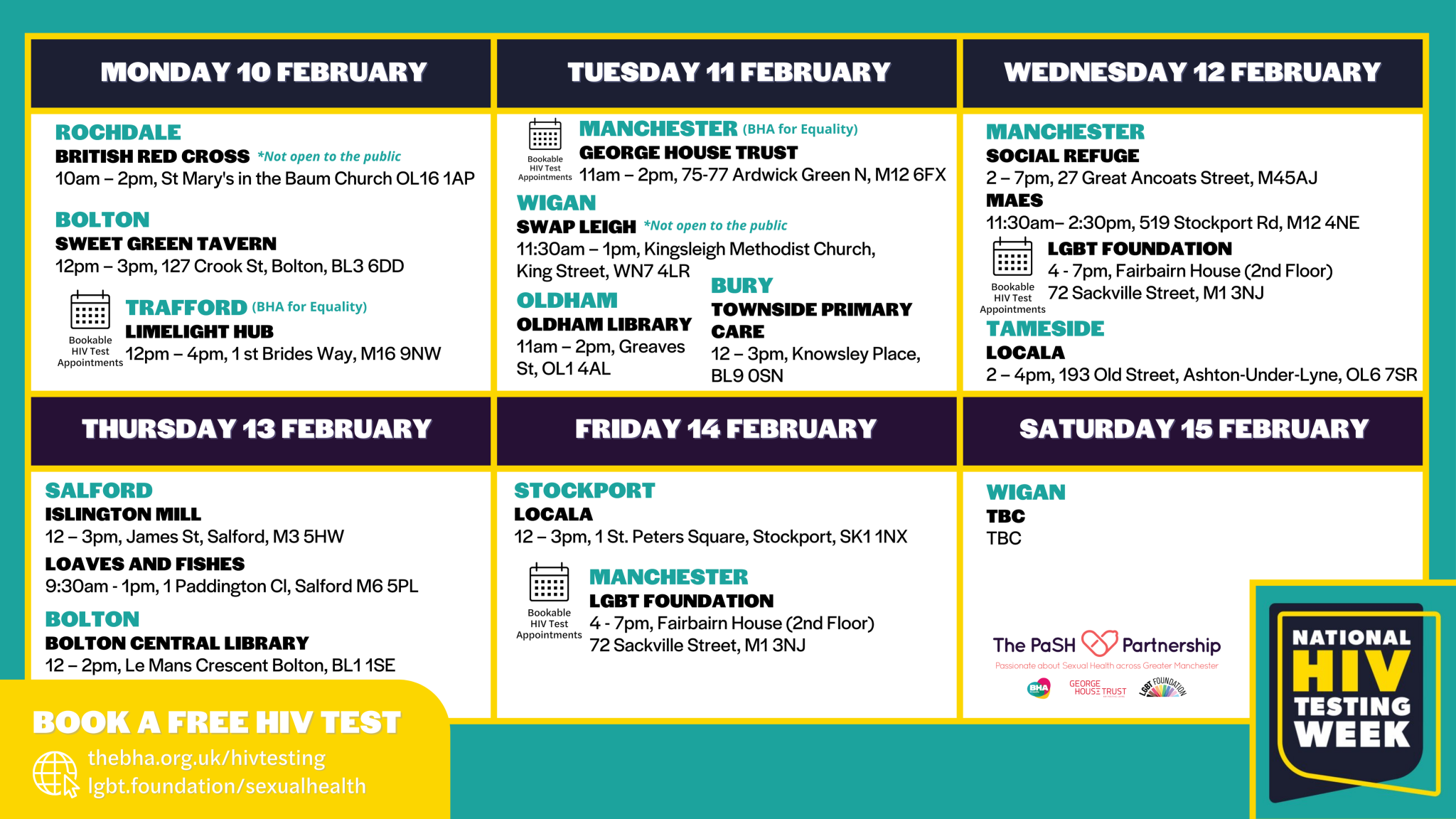 National HIV Testing Week Diary 2